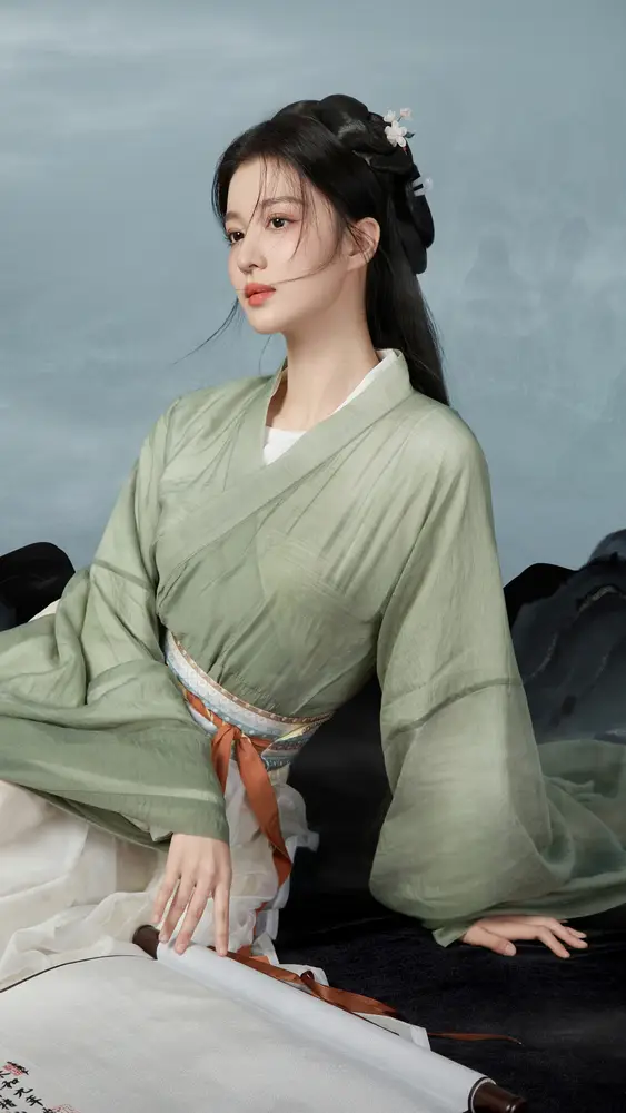 Elegant Traditional Chinese Beauty Portrait Wallpaper