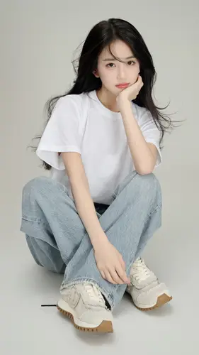 2160x3840 Mobile Wallpaper - 清纯长发少女唯美写真