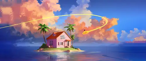 3440x1440 Ultrawide 动漫二次元 Wallpaper - 龟仙屋动漫海岛风景