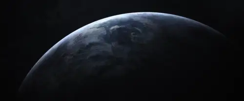 3840x1600 Ultrawide Wallpaper - 地球半球太空超宽屏壁纸