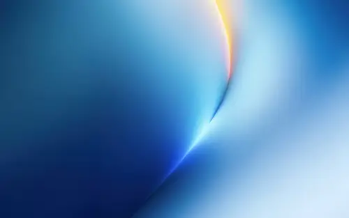5120x3200 Desktop Wallpaper - 蓝色抽象曲线光效4K电脑壁纸