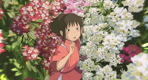 7581x4096 Desktop Wallpaper - 千与千寻荻野千寻繁花背景电脑壁纸4K